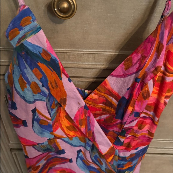 Farm Rio Colorful Sleeveless Dress - Picture 3 of 4